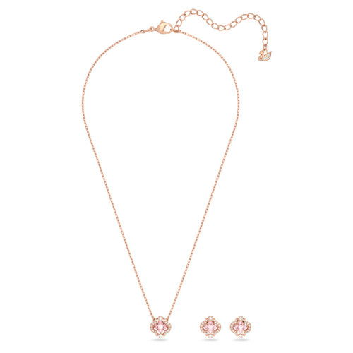 Helen Kirchhofer - Swarovski Una Set Verschiedene Schliffe Glücksklee Rosa Roségold Legierungsschich - 5516488