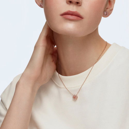 Helen Kirchhofer - Swarovski Una Set Verschiedene Schliffe Glücksklee Rosa Roségold Legierungsschich - 5516488