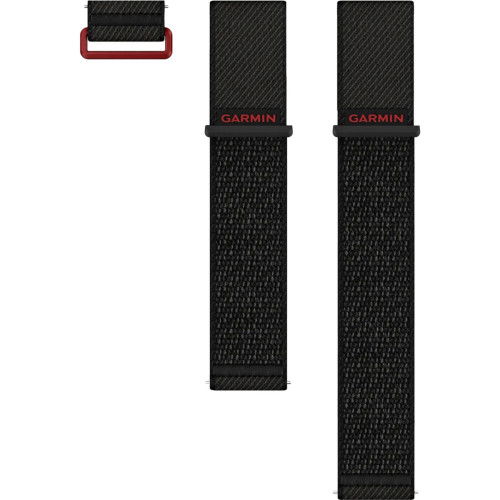 Helen Kirchhofer - Garmin Quick Release (24 mm) Black ComfortFit Nylon Band - 010-13907-02