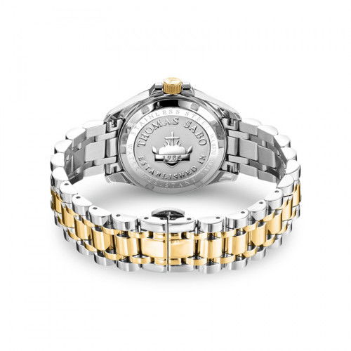 Helen Kirchhofer - Thomas Sabo Damenuhr Bicolor gold silber - WA0370-291-203