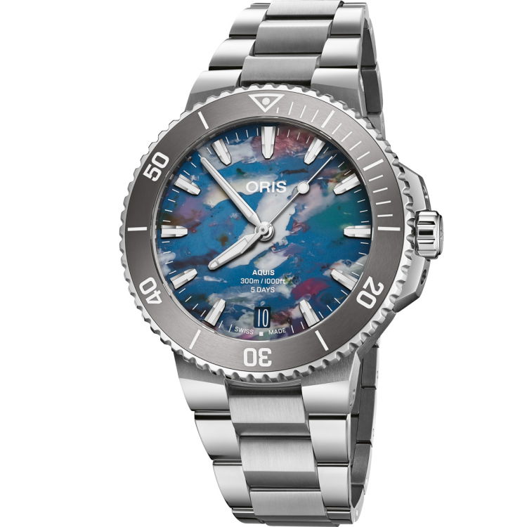 Oris Aquis Date Upcycle Caliber 400 01 400 7790 4150 07 8 23 02PEB Helen Kirchhofer
