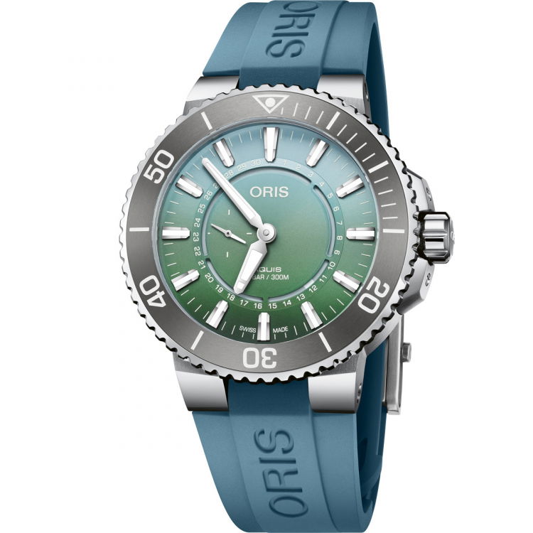 Oris Aquis Dat Watt Limited Edition II 01 743 7734 4197 Set Helen Kirchhofer