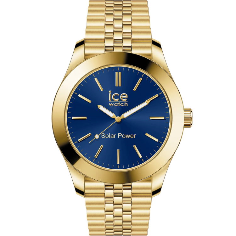 Ice-Watch Ice Steel Solar Gold Blue 023798 Helen Kirchhofer by