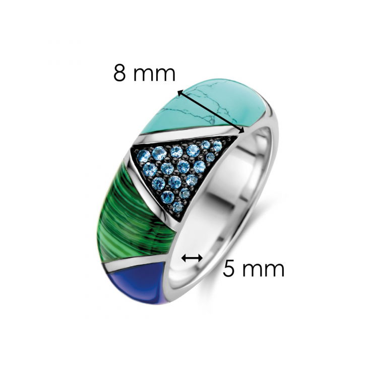 Ti Sento Milano Ring 12226TQ Helen Kirchhofer