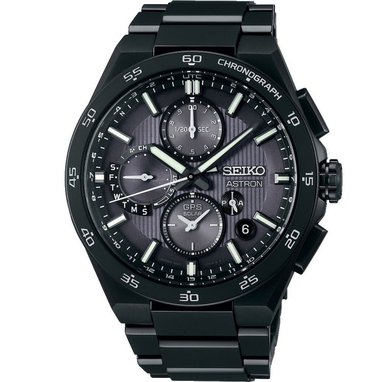 Seiko Astron GPS Solar Dual Time Chronograph SSH155J1 Helen Kirchhofer