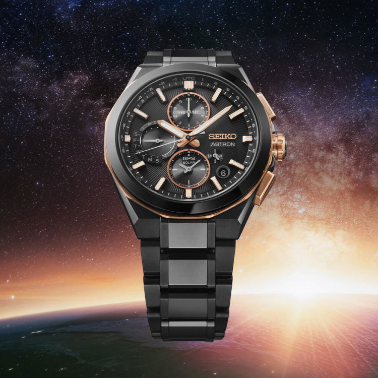 Seiko Astron GPS Solar Dual Time Chronograph 100th Anniversary
