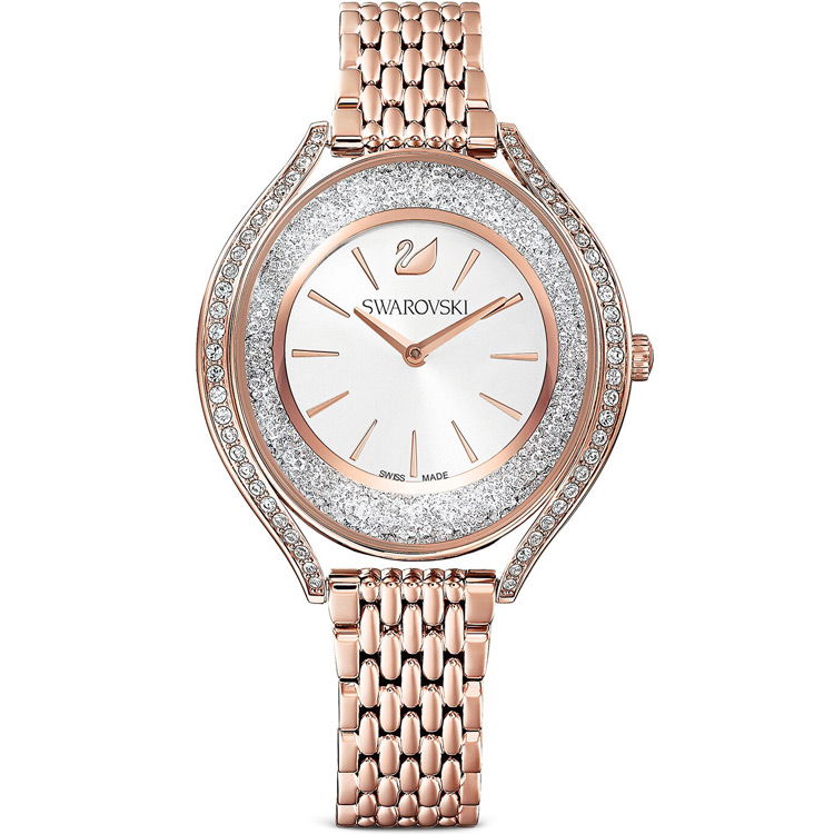 Lustre Swarovski Montre Crystalline Pure Lederarmband Swarovski