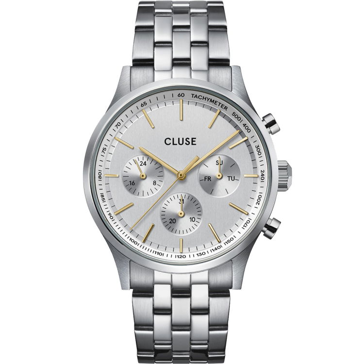 Anthéor Silberne Cluse Uhr Cluse Anthéor Silver CW21010 Helen