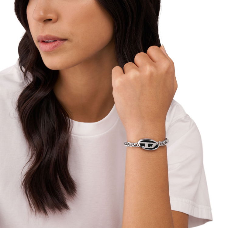 Diesel Oval D Logo Bracelet - DX1469040 - Helen Kirchhofer
