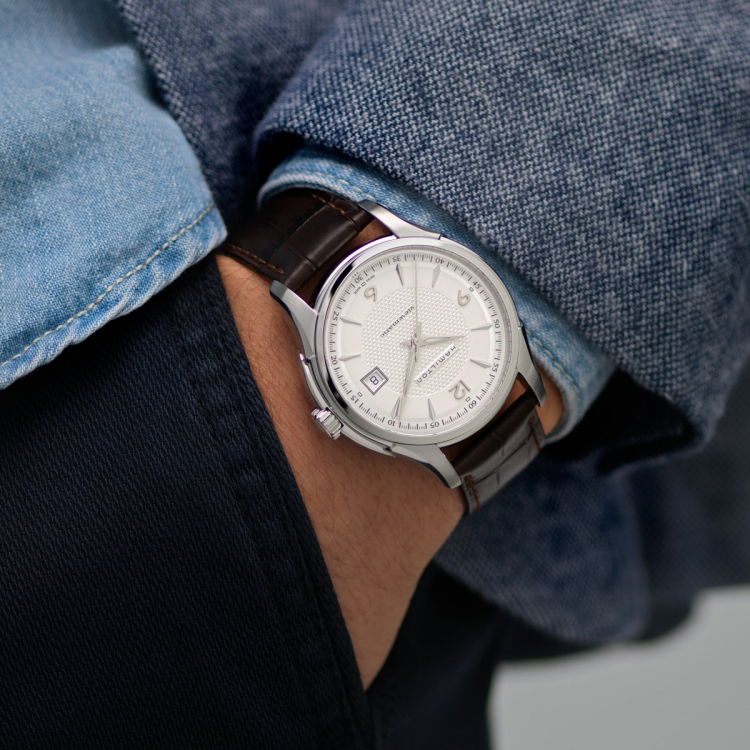 Hamilton jazzmaster viewmatic h32515555 online