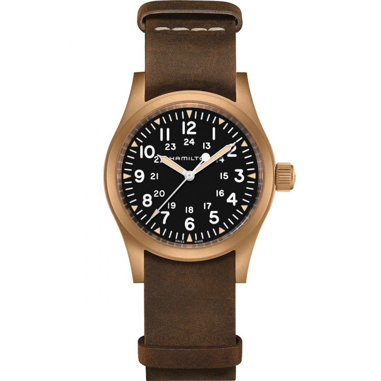 Hamilton Khaki Field Mechanical 38 mm H69459530 Helen Kirchhofer