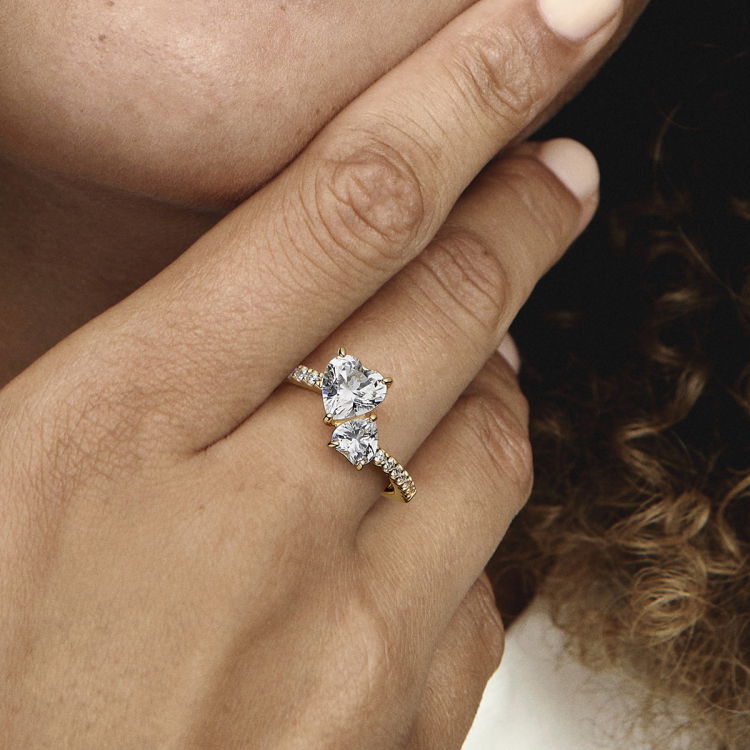 Bague scintillante pandora best sale