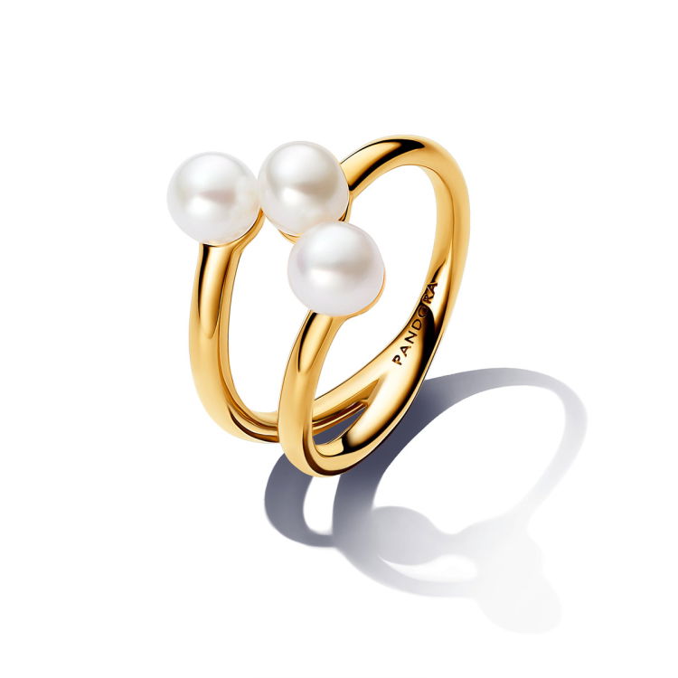 Pandora bague perle new arrivals