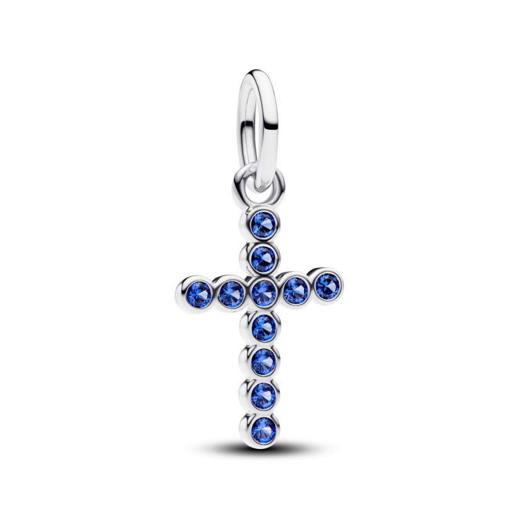 Pandora Cross Dangle Charm 794063C01 Helen Kirchhofer by Luxoia