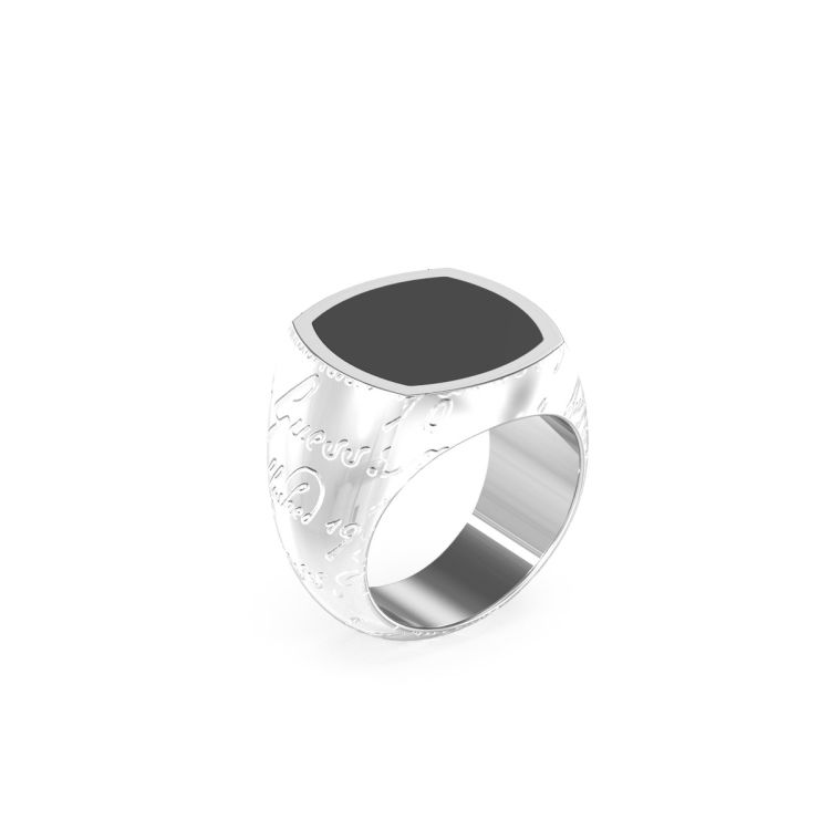 Bague Guess homme – Argent noir chez Kirchhofer Helen