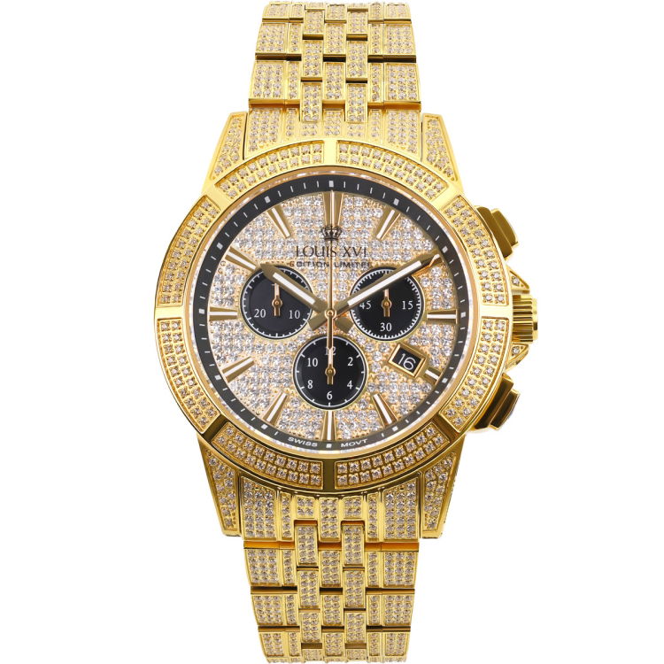Louis XVI Majeste Full Iced Out 1123 Helen Kirchhofer