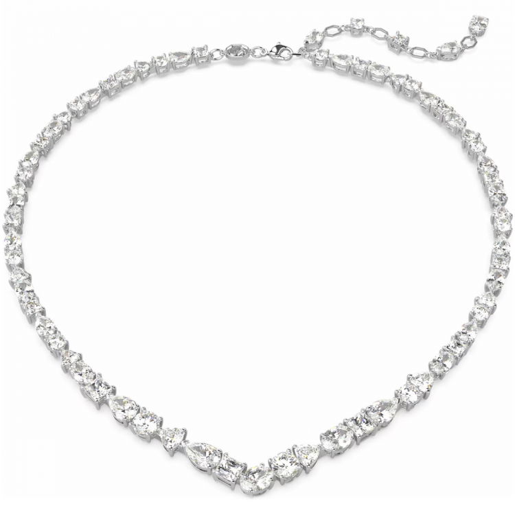 Swarovski Mesmera Necklace Mixed cuts White Rhodium plated