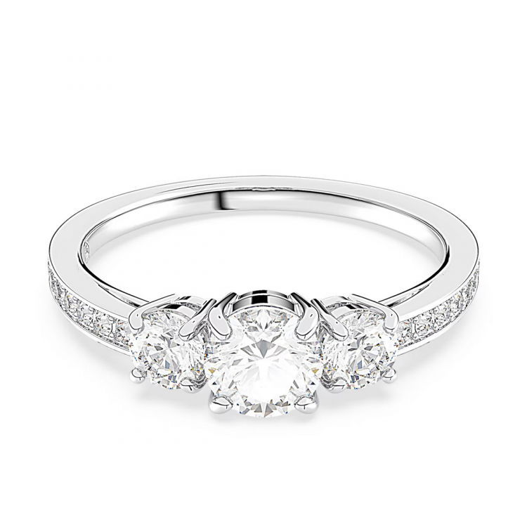 Swarovski attract swirl ring shop