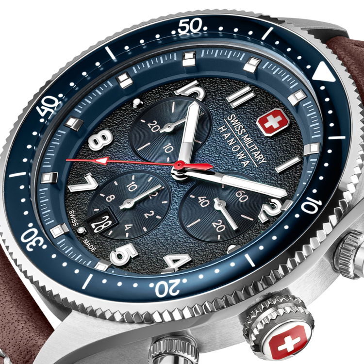 Swiss Military Hanowa Greyhound Chrono SMWGC0003802 Helen Kirchhofer