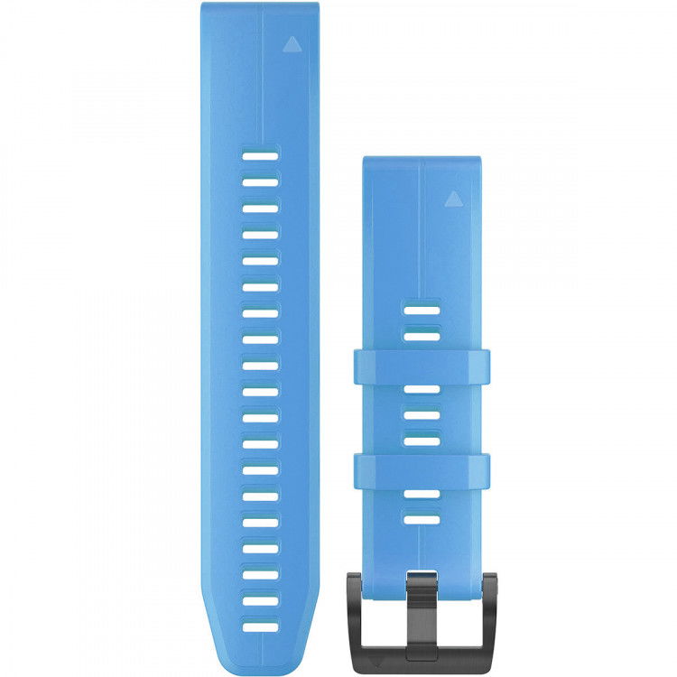 Garmin QuickFit 22 Cyan Blue Silicone Band 010 12740 03 Helen