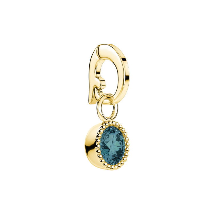 Rosefield Birthstone December Anhanger PE Gold Dec Helen Kirchhofer