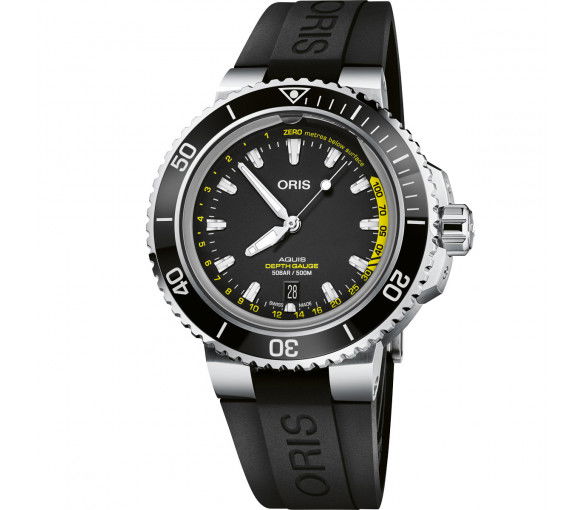 Oris Aquis Depth Gauge - 01 733 7755 4154-Set RS