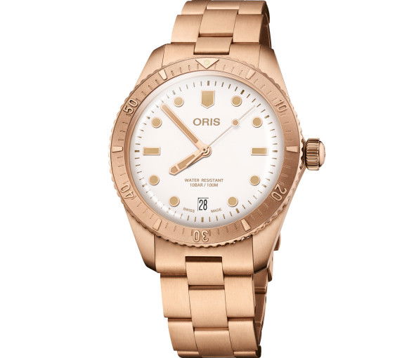 Oris Divers Sixty-Five Date White Star - 01 733 7771 3151-07 8 19 15