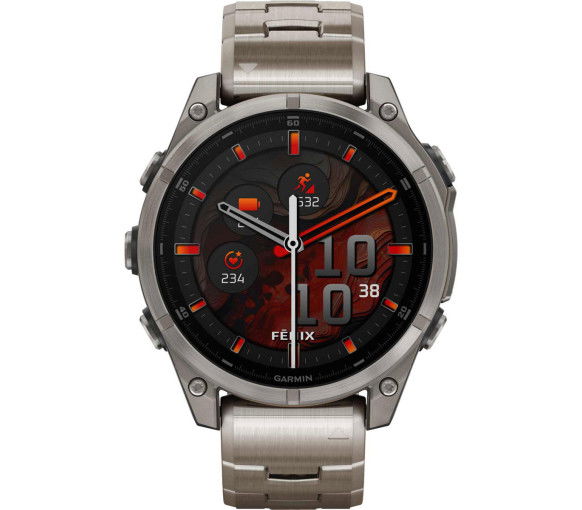 Garmin Fenix 8 Amoled Sapphire Titanium (47 mm) - 010-02904-40