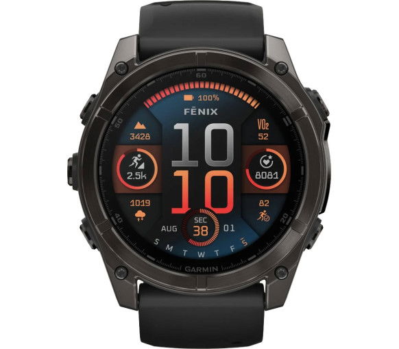 Garmin Fenix 8 Amoled Sapphire Carbon Black (51 mm) - 010-02905-21