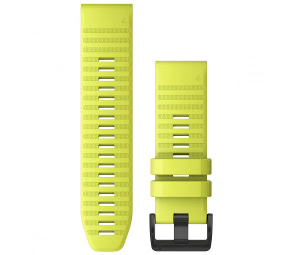 Helen Kirchhofer - Garmin QuickFit 26 Amp Yellow Silicone Band - 010-12864-04
