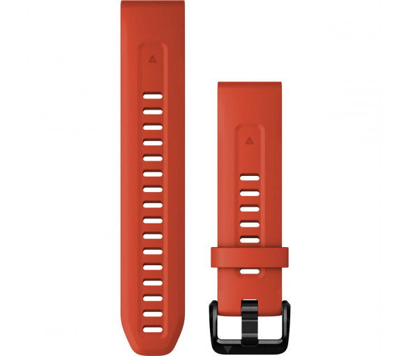 Helen Kirchhofer - Garmin QuickFit 20 Flame Red Silicone Band - 010-13102-02