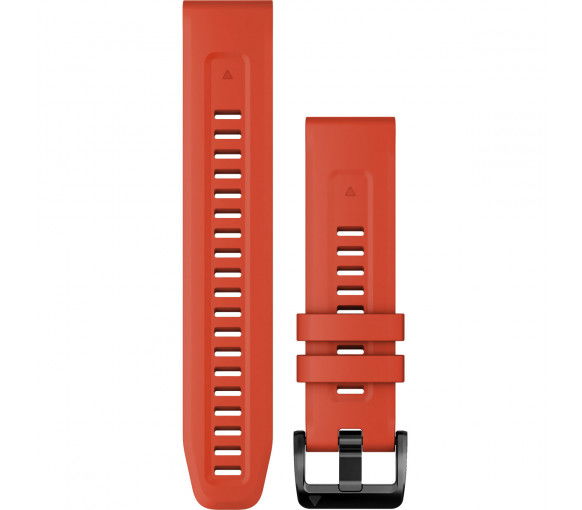 Helen Kirchhofer - Garmin QuickFit 22 Flame Red Silicone Band - 010-13111-04
