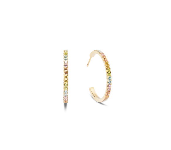 Helen Kirchhofer - Coeur de Lion Eternal Love Hoop Ohrstecker - 0147/23-1590