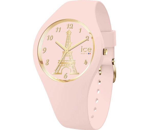 Helen Kirchhofer - Ice-Watch Ice Cocorico Eiffel Tower Soft Pink - 023246