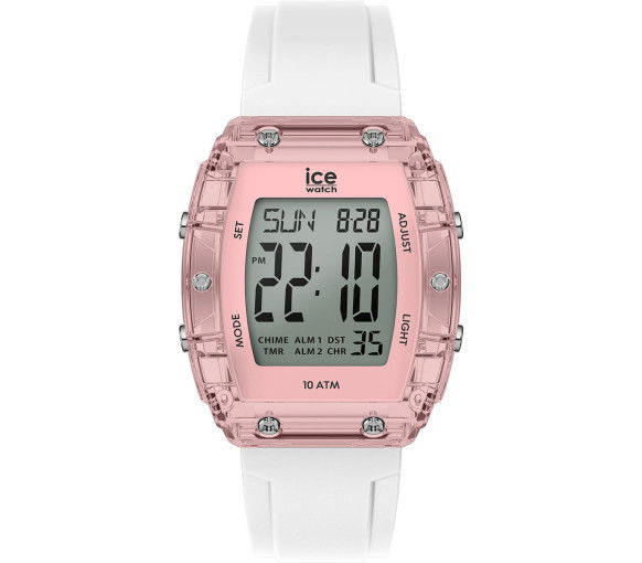 Ice-Watch Ice Digit Boliday White Pink - 024566