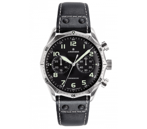 Helen Kirchhofer - Junghans Meister Pilot Chronoscope - 027/3590.00