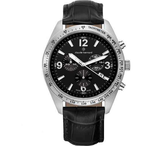 Helen Kirchhofer - Claude Bernard Classic ST50 Chronograph - 10247 3C NB