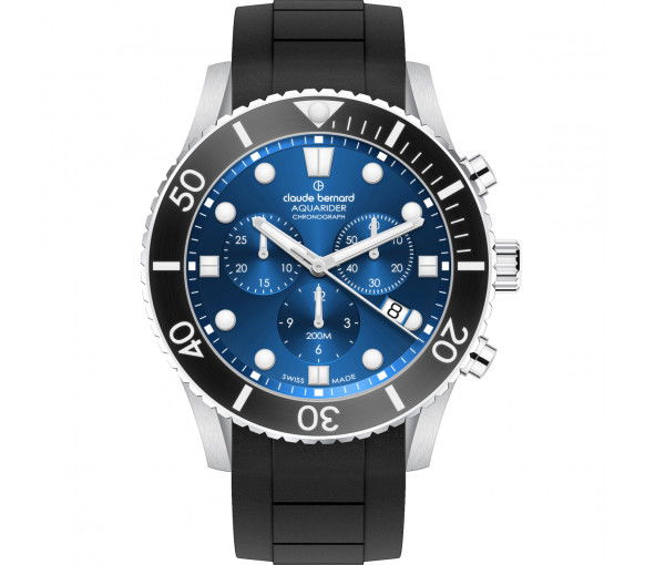 Helen Kirchhofer - Claude Bernard Aquarider Chronograph - 10252 3NBCA BUIB