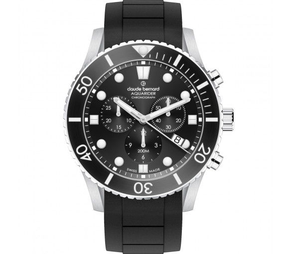 Helen Kirchhofer - Claude Bernard Aquarider Chronograph - 10252 3NBCA NIB