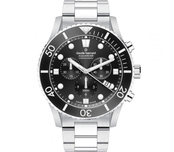 Helen Kirchhofer - Claude Bernard Aquarider Chronograph - 10252 3NBM NIB