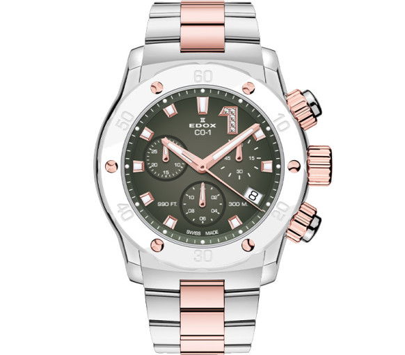 Edox CO-1 Chronolady - 10255 357RBM VIDR