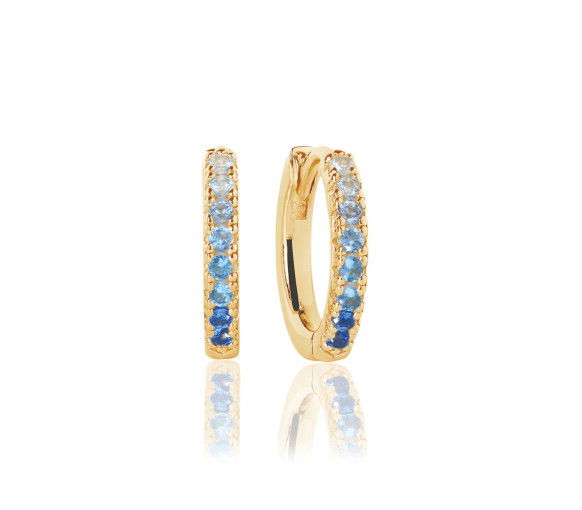 Helen Kirchhofer - Sif Jakobs Ellera Medio Ohrringe - SJ-E2859-GBL-YG