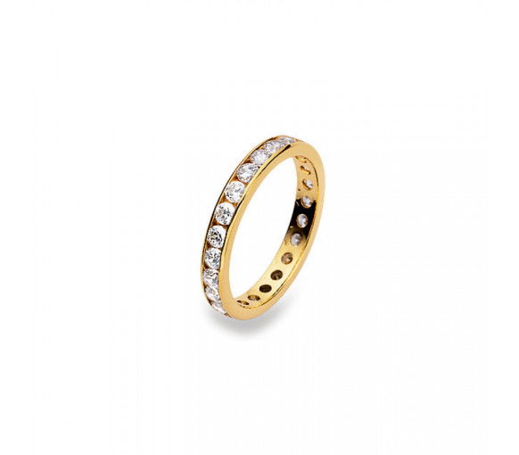 Helen Kirchhofer - HK Gold Classics Mémoire-Ring Gelbgold 750/18k Zirkonia