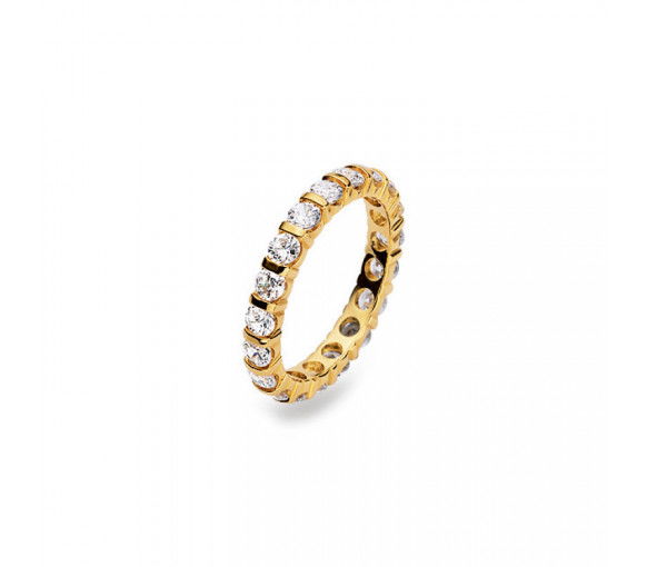Helen Kirchhofer - HK Gold Classics Mémoire-Ring Gelbgold 750/18k Zirkonia
