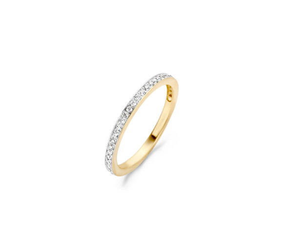 Helen Kirchhofer - Blush Ring 14k Gelbgold und Weissgold - 1119BZI