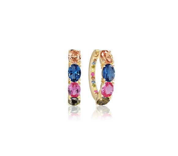 Helen Kirchhofer - Sif Jakobs Ellisse Creolen - SJ-E2315-XCZ-YG