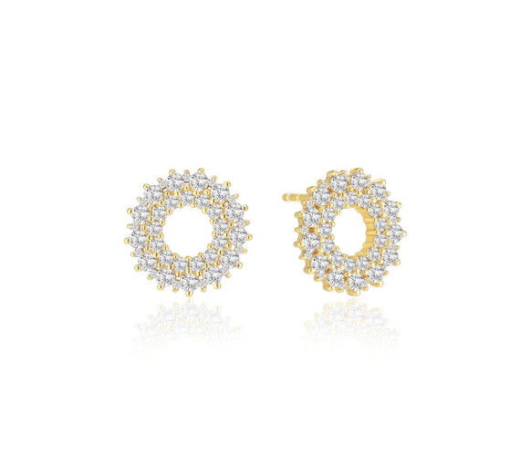 Helen Kirchhofer - Sif Jakobs Livigno Ohrstecker - SJ-E2361-CZ-YG