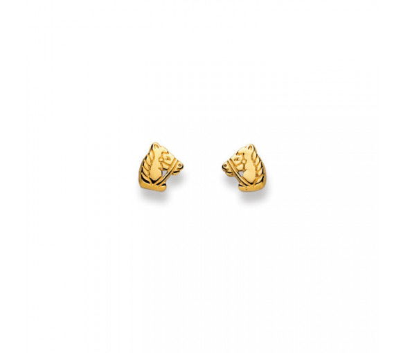 Helen Kirchhofer - HK Gold Classics Ohrstecker Gelbgold 750/18k Pferd