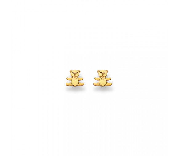Helen Kirchhofer - HK Gold Classics Ohrstecker Gelbgold 750/18k Bär