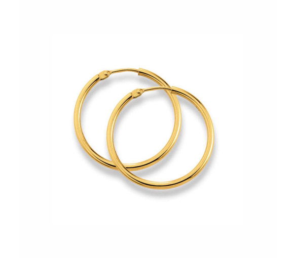 Helen Kirchhofer - Luxoia Gold Classics Creolen Gelbgold 750/18k - 1164.04780